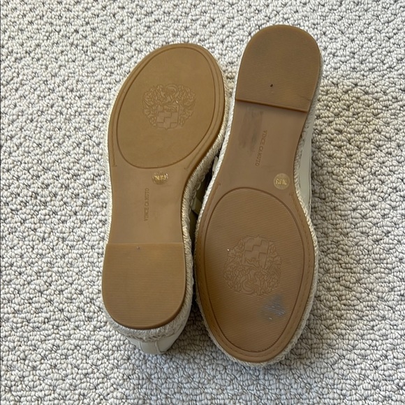 Vince Camuto Beige Double Strap Espadrilles - Picture 3 of 6